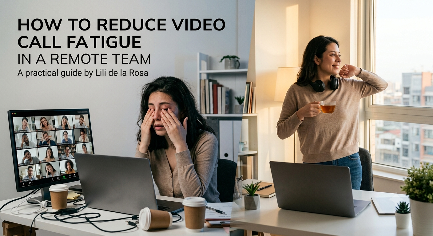 Cover image for How to Reduce Video Call Fatigue on a Remote Team