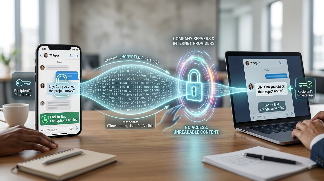 Cover image for What Is End-to-End Encryption and How It Works